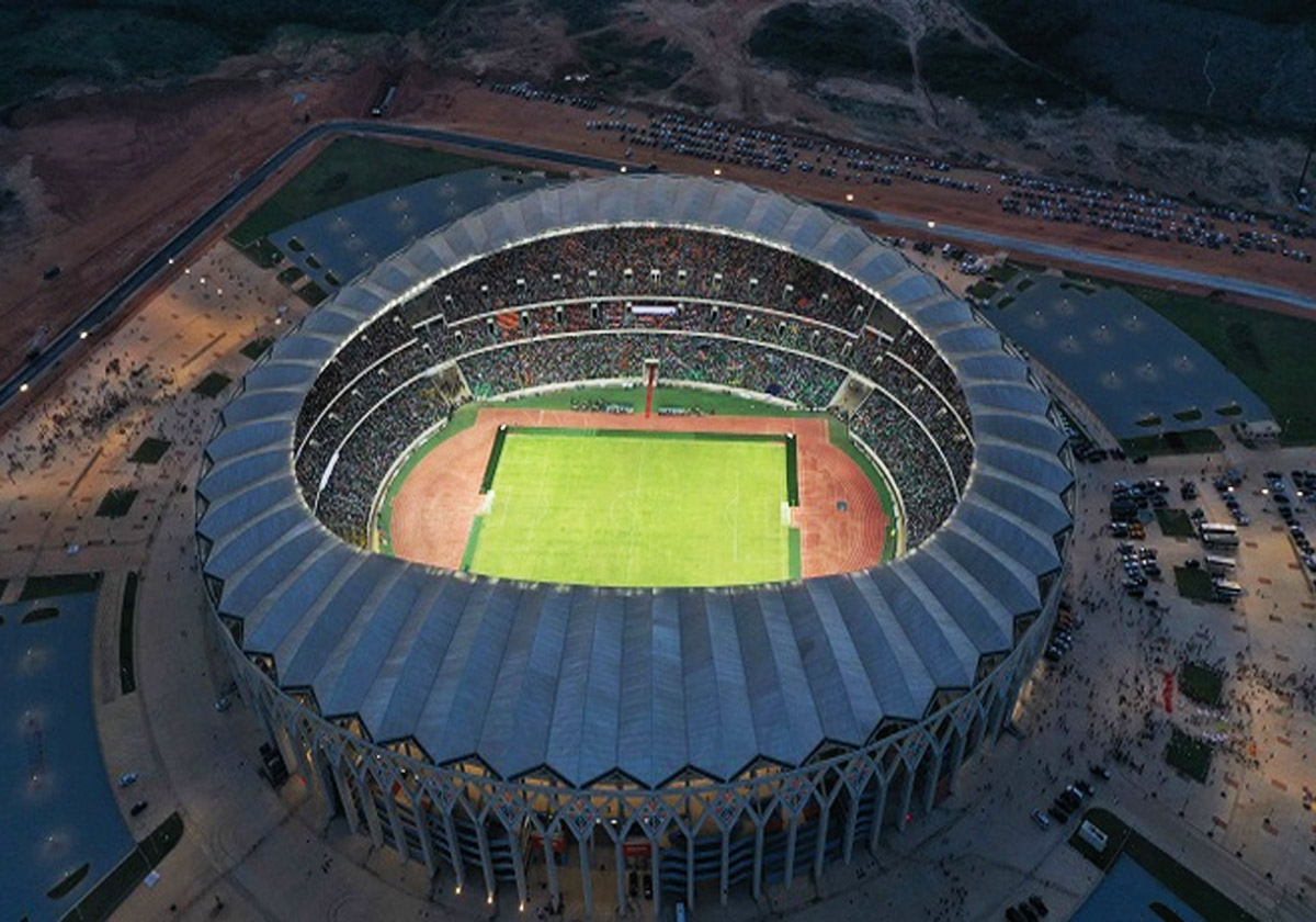 ملعب الحسن واتارا مستضيف مباراة افتتاح كأس أفريقيا 2024