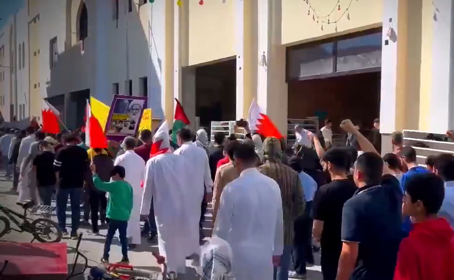 احتجاجات ضد التطبيع في البحرين