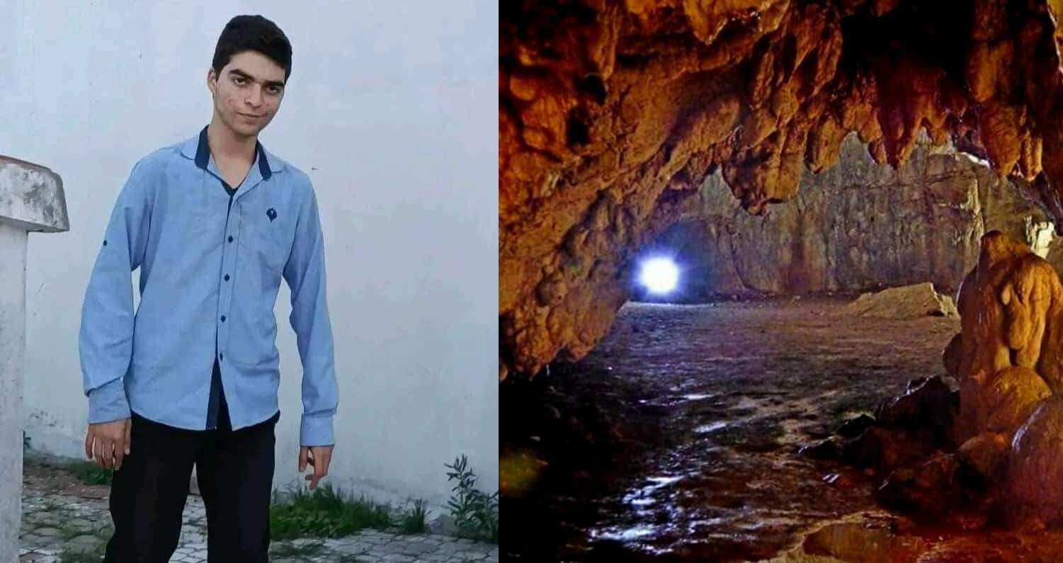 اختفاء طالب في مغارة الدلبة بسوريا