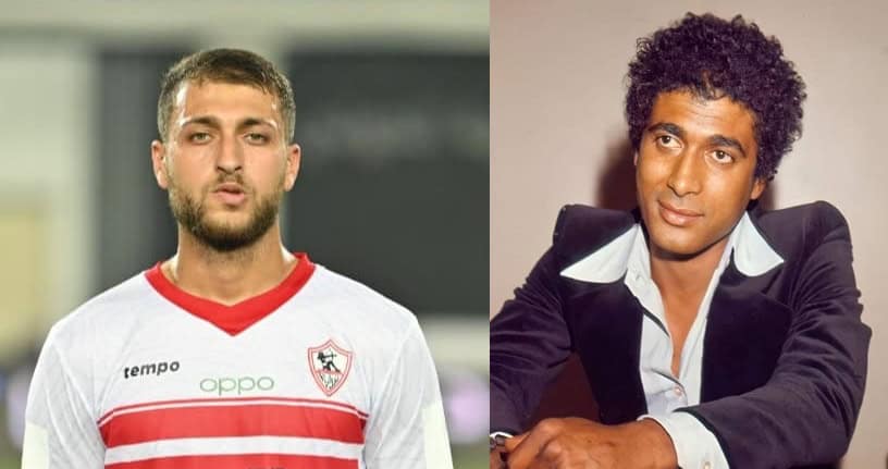 الممثل أحمد زكي واللاعب أحمد ذكي