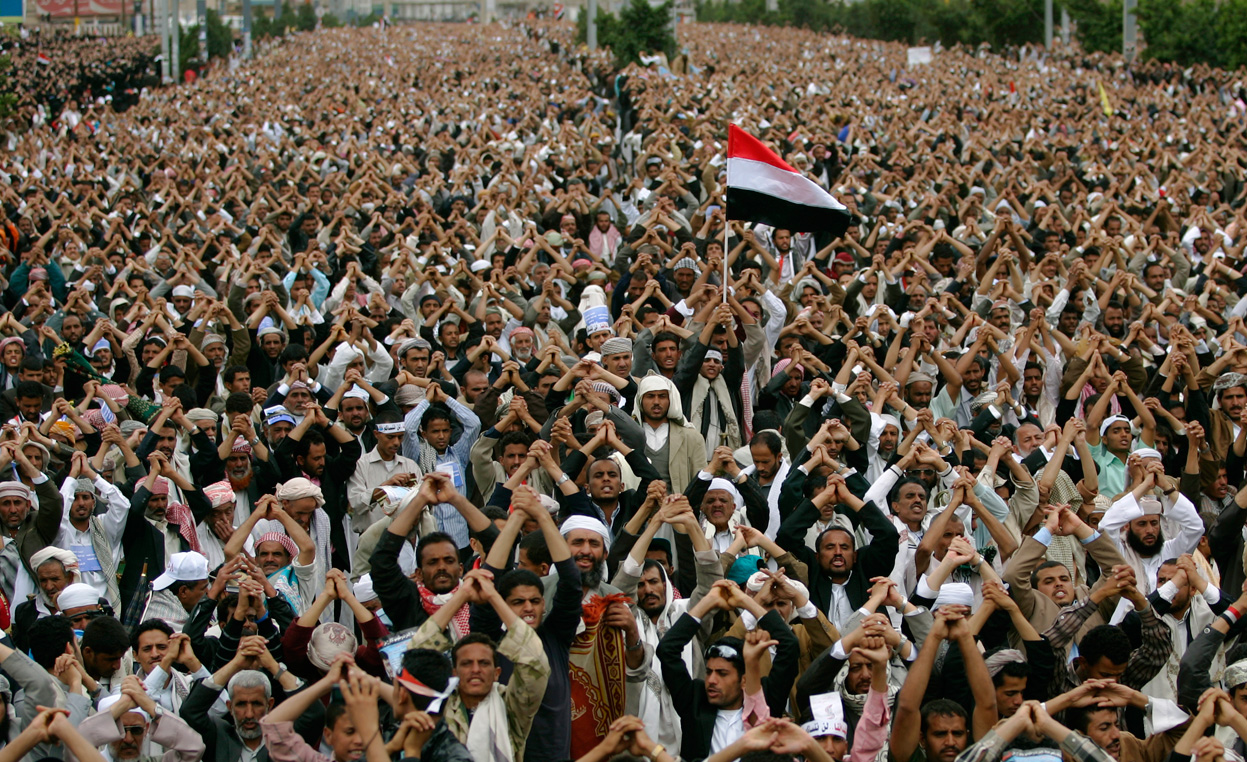 اتهمت الناشطة اليمنية توكل كرمان اتهمت الحوثي بالمسؤولية عن المأساة اليمنية