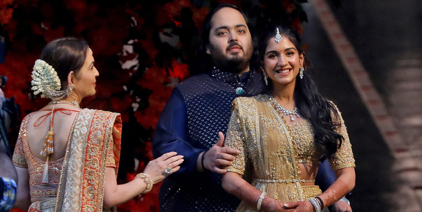زفاف أسطوري لابن أغنى رجل بالهند يحضره مشاهير العالم بينهم إيفانكا وبيل غيتس