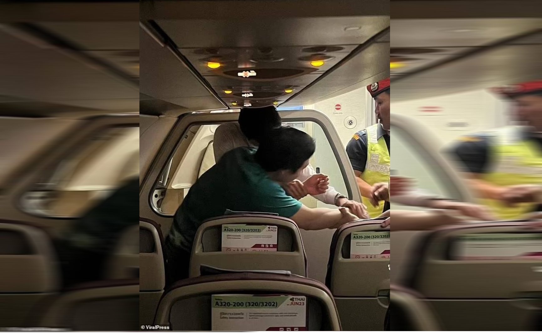 حاول فتح الباب أثناء الإقلاع.. مسافر كندي يثير ذعر ركاب طائرة في تايلند (فيديو)