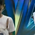 طفل فلسطيني يبكي النجوم والجمهور والمشاهدين في برنامج عالمي للمسابقات