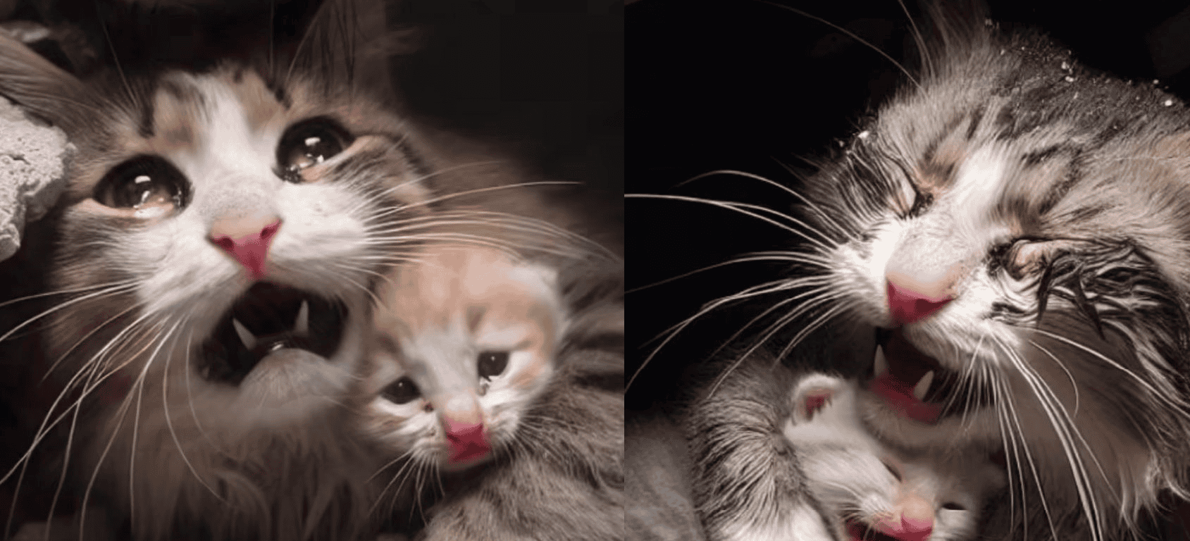 قطط محاصرة تبكي تحت ركام غزة.. حقيقة صور متداولة أثارت جدلا