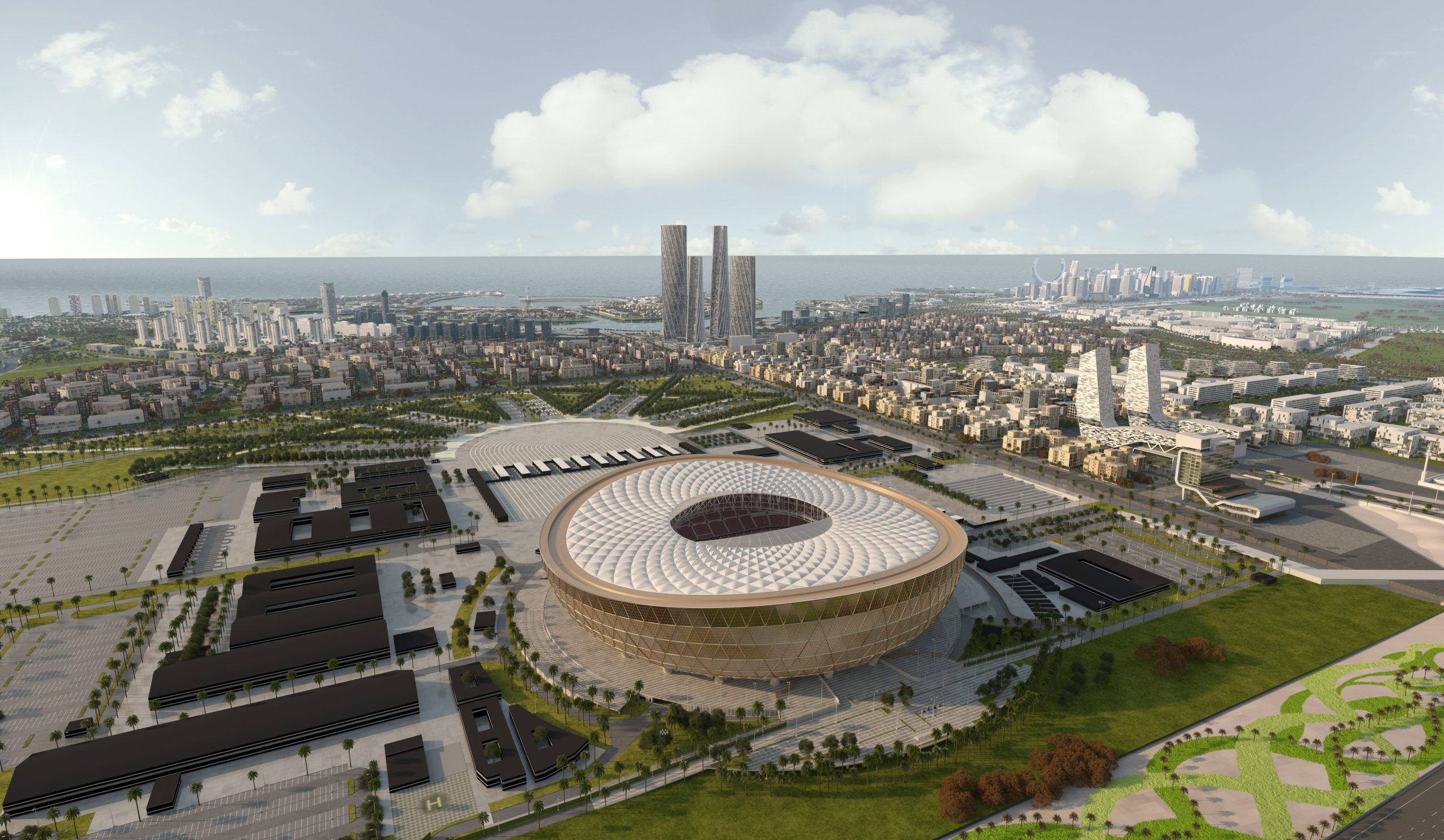 مباراة مثيرة منتظرة بين منتخب قطر ومنتخب الأردن في ملعب لوسيل