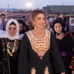 الملكة رانيا تلتقي سيدات قبيلة بني صخر