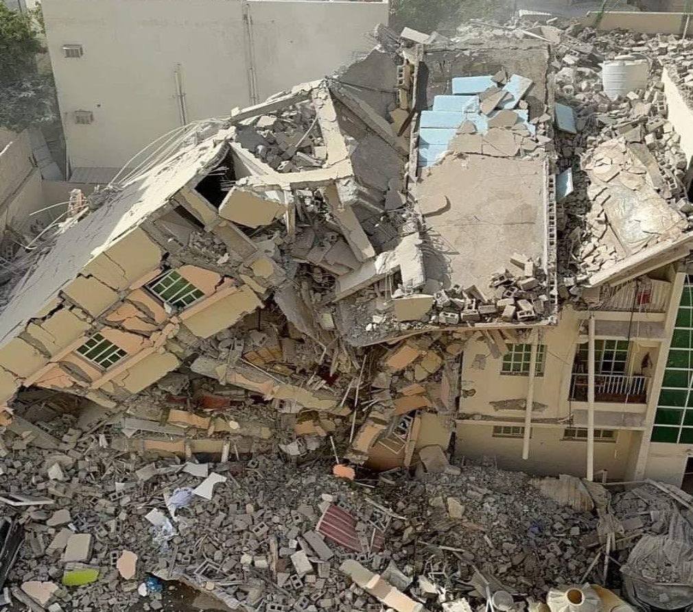 قطر تحاكم متسببين بانهيار مبنى وسط الدوحة في آذار الماضي