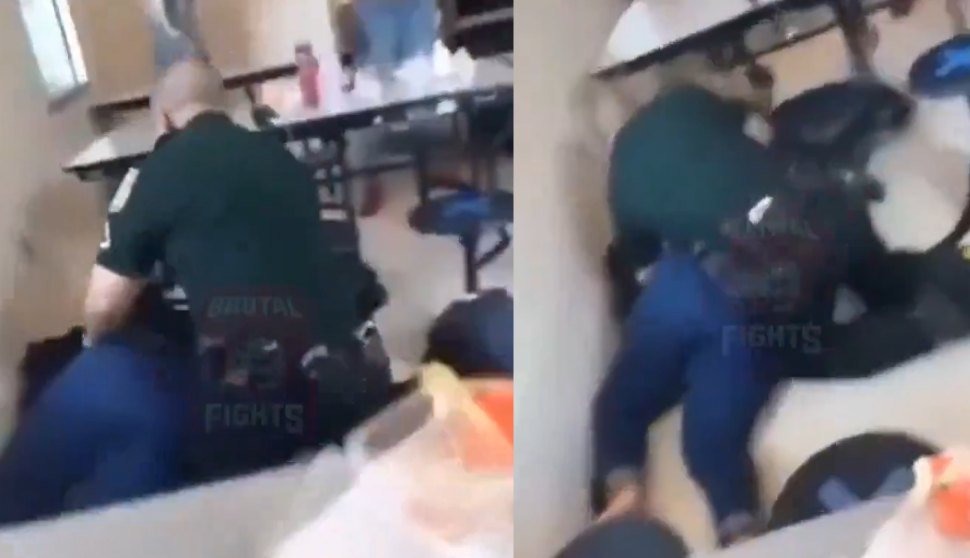 صدمة كبيرة.. شرطي أمريكي يعتدي على طالبة أمام زميلاتها