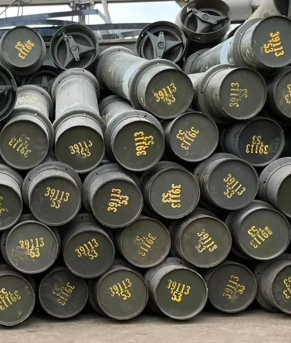 قذائف إسرائيلية قديمة من عام 1953