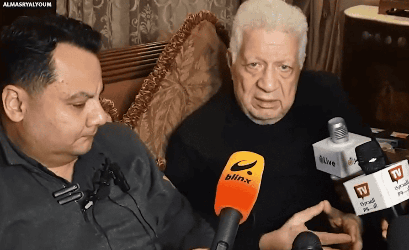 مرتضى منصور: حلمي بكر ضربته زوجته وجاء إلى مكتبي باكيا