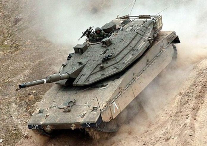 دبابات الميركافا الإسرائيلية