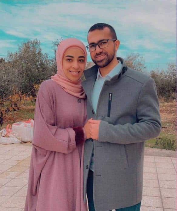 رولا حسنين وزوجها