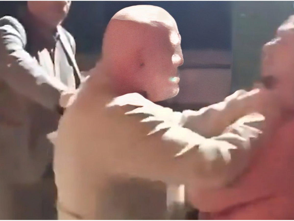 فيديو يثير غضبا لاعتداء شخص تركي على مقيم مصري أمام طفلته المقعدة