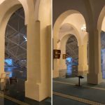 انهيار سقف مسجد جامعة الملك فهد بالسعودية