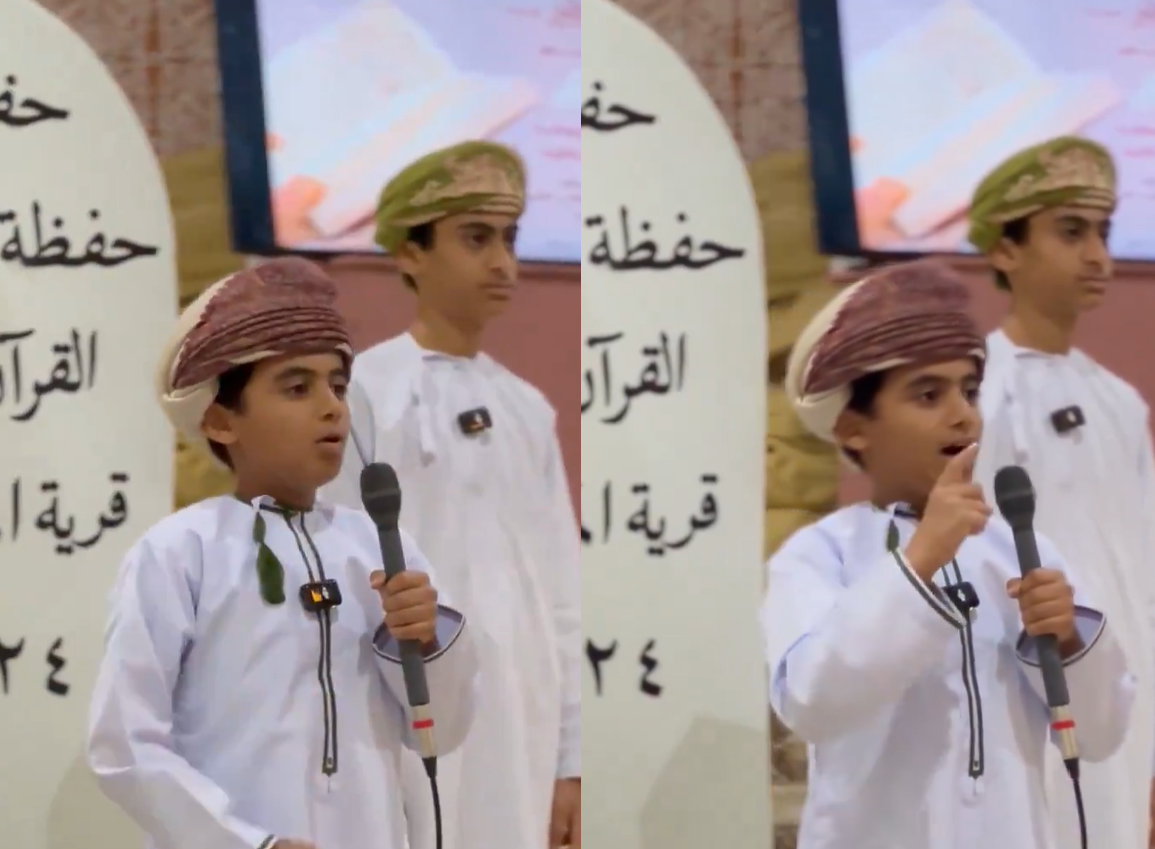 أبو عبيدة حاضرا في سلطنة عمان بحفل تخريج حفظة القرآن الكريم (فيديو)