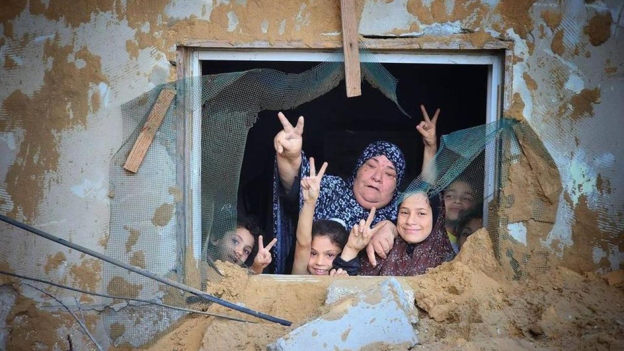 صمود أهل غزة