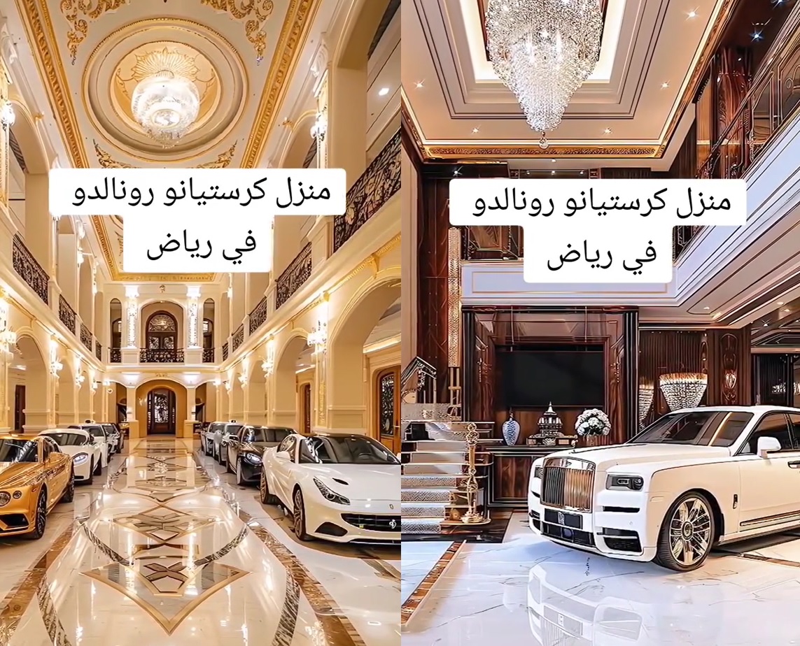 فيديو قصر رونالدو المزعوم في السعودية