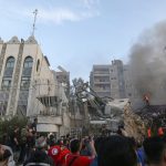 قصف القنصلية الايرانية في دمشق
