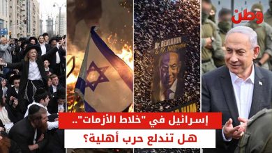 حرب أهلية محتملة في إسرائيل