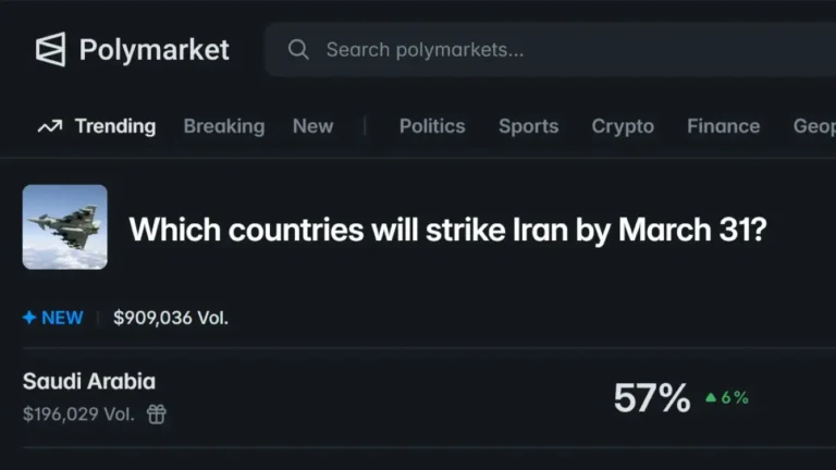 من هو المستخدم الذي توقع هجوم إيران؟ تحقيقات إسرائيلية في “توقعات مشبوهة” على بولي ماركت