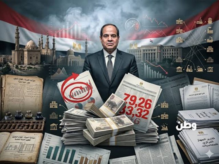 الدائرة المغلقة للاقتراض المحلي: لماذا تلتهم خدمة الدين 76% من إيرادات خزينة الدولة المصرية؟ فوائد الدين الحكومي في مصر تتجاوز 2 تريليون جنيه خلال عشرة أشهر، مستحوذة على 54% من المصروفات و76% من الإيرادات