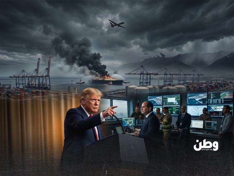 من استهدف ميناء دمياط؟ الحكومة المصرية تغيّر الرواية وترامب يسبق القاهرة في كشف الهجوم غيّرت الحكومة المصرية روايتها بشأن حادث ميناء دمياط، مؤكدة تعرضه لهجوم بطائرة مسيّرة بعد أن وُصف في البداية بأنه حريق