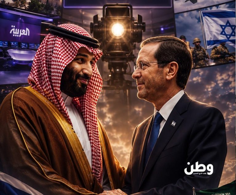 مقابلة هرتسوغ على “العربية” تثير جدلاً واسعاً.. اتهامات للقناة بتلميع إسرائيل وتمرير رسائل التطبيع مع السعودية أثارت مقابلة إسحاق هرتسوغ على قناة العربية الإنجليزية موجة جدل واسعة، بعد اتهامات للقناة بمنحه منصة لتقديم رواية إسرائيل والدعوة إلى التطبيع مع السعودية