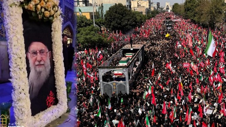مراسم تشييع خامنئي تكشف رسائل سياسية وصراعات نفوذ داخل إيران، من جدل التلاوات القرآنية إلى حضور أبنائه ومؤشرات موقع مجتبى في السلطة.