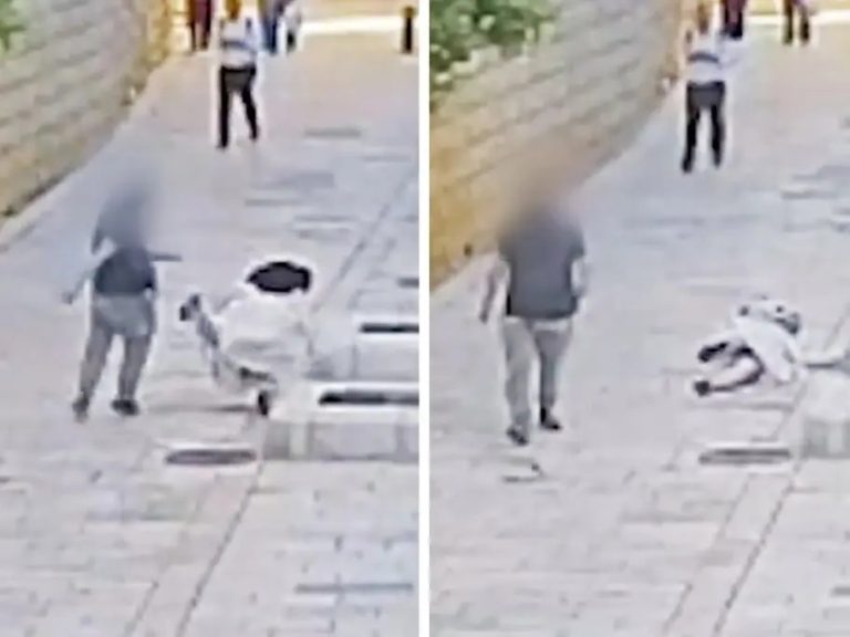 تبرئة مستوطن اعتدى على راهبة فرنسية في القدس.. هل يفلت المعتدون على المسيحيين من العقاب؟ محكمة إسرائيلية تبرئ مستوطناً اعتدى على راهبة فرنسية في القدس المحتلة بدعوى المرض النفسي، وسط تصاعد هجمات متطرفين على المسيحيين بالقدس والضفة.