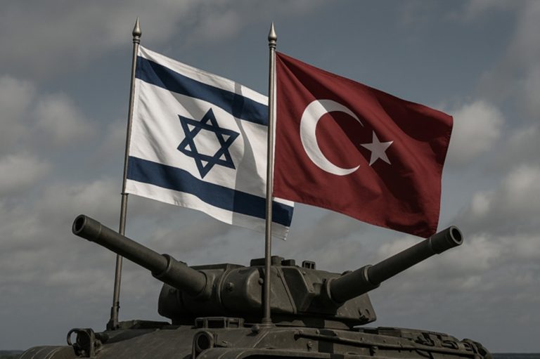 إسرائيل تهدد أردوغان بعد قصف أبو الظهور.. هل تقترب المواجهة التركية الإسرائيلية في سوريا؟ تصعيد إسرائيلي بعد قصف قاعدة أبو الظهور في سوريا، وتركيا ودمشق تنفيان وجود حشود عسكرية وسط تحذيرات متبادلة ومساعٍ أميركية لمنع الاحتكاك.