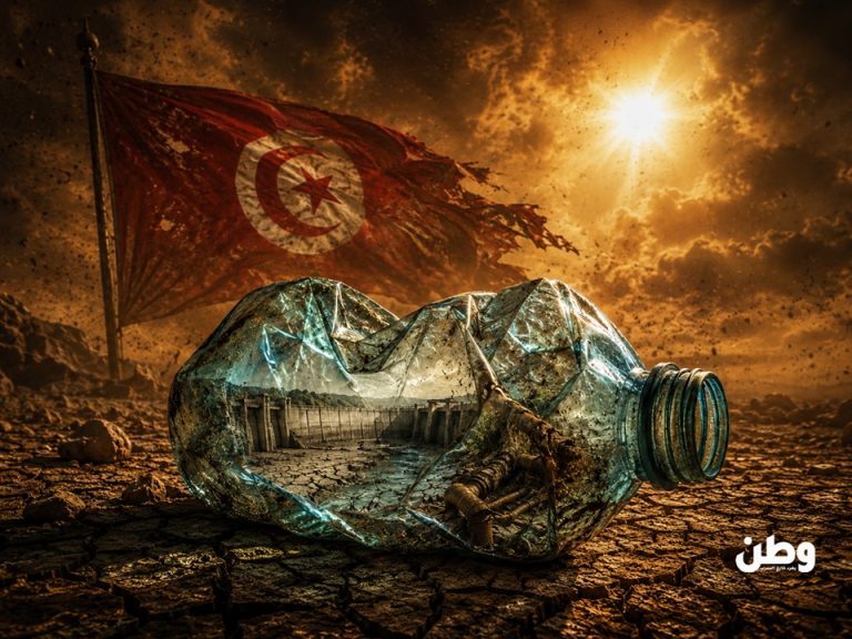 الحنفيات جافة والقوارير مفقودة.. أزمة مياه غير مسبوقة تهز تونس تشهد تونس أزمة مياه متفاقمة مع انقطاع التزويد في عدة مناطق ونقص المياه المعلبة، وسط موجة حر قياسية وتراجع الموارد المائية وضغوط متزايدة على شبكات التوزيع والبنية التحتية.