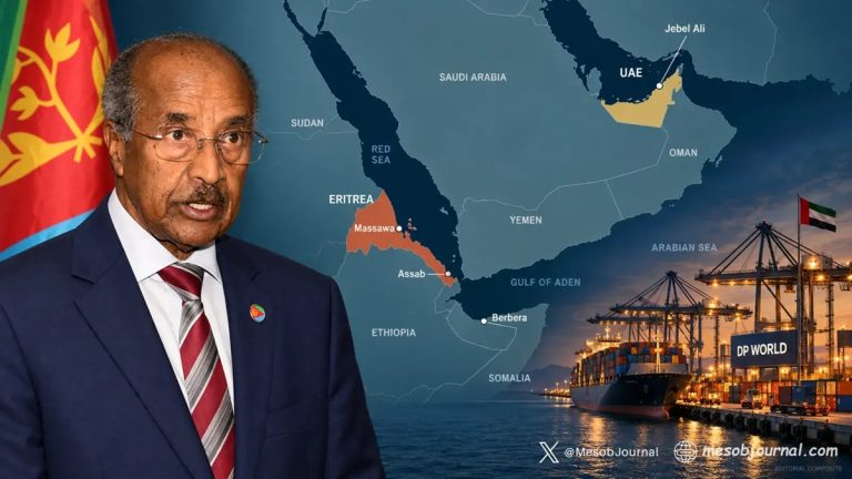 خاص: وزير خارجية إريتريا يتهم الإمارات بـ”إمبريالية الموانئ” لتوسيع نفوذها في أفريقيا وزير خارجية إريتريا يتهم الإمارات بـ«إمبريالية الموانئ»، ويكشف رفض أسمرة قاعدة مشتركة مع إسرائيل وسط تقارب إقليمي مقلق.