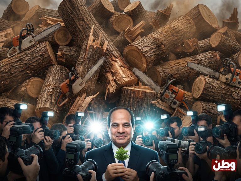 في الهند يغرس السيسي شجرة.. وفي مصر يشتعل الجدل حول اقتلاع الأشجار المعمّرة السيسي يزرع شجرة في الهند خلال قمة بريكس، بينما يتصاعد في مصر الجدل حول إزالة الأشجار المعمّرة ومشروع تخضير القاهرة.