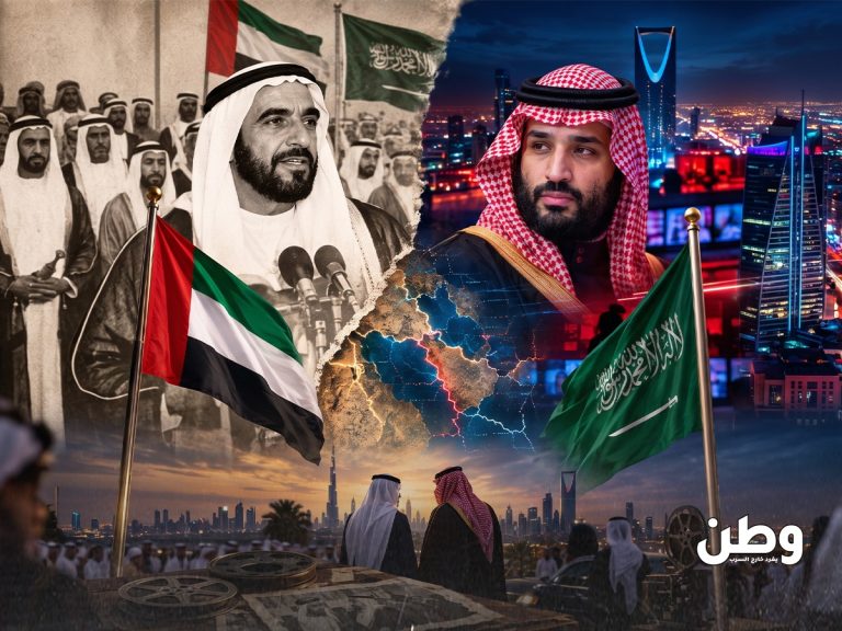 فيديو الشيخ زايد يعود للواجهة.. هل تغيّر “المصير الواحد” بين الإمارات والسعودية؟ فيديو أرشيفي للشيخ زايد يؤكد فيه وقوف الإمارات إلى جانب السعودية يعود إلى الواجهة، بالتزامن مع سجال حول أمن المملكة وطبيعة العلاقات الخليجية وما إذا كانت عبارة «المصير واحد» لا تزال تعبّر عن واقع اليوم.