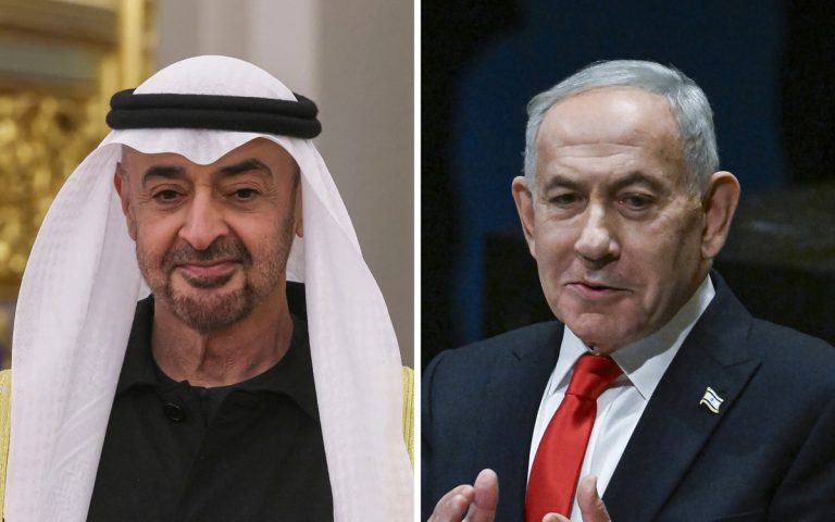 «اعتراف رسمي وتجاهل للحروب».. الإمارات تؤكد زيارة نتنياهو.. وتحذيرها لهجوم 7 أكتوبر أبوظبي تؤكد لقاء محمد بن زايد ونتنياهو لبحث العلاقات والتحديات الإقليمية، وسط تقارير عن تحذير إماراتي سابق من هجوم حماس قبل 7 أكتوبر.