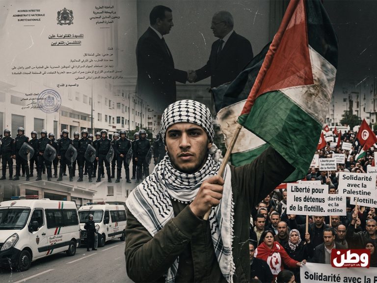 منع وقفات فلسطين وتوقيف متضامنين في تونس والمغرب.. ماذا يحدث في الشارع؟ من طنجة إلى تونس، شهد سبتمبر منع وقفات وتوقيف متضامنين مع فلسطين ومعتقلي أسطول الصمود، وسط جدل حول الحق في الاحتجاج وحدود التضامن في الشارع.