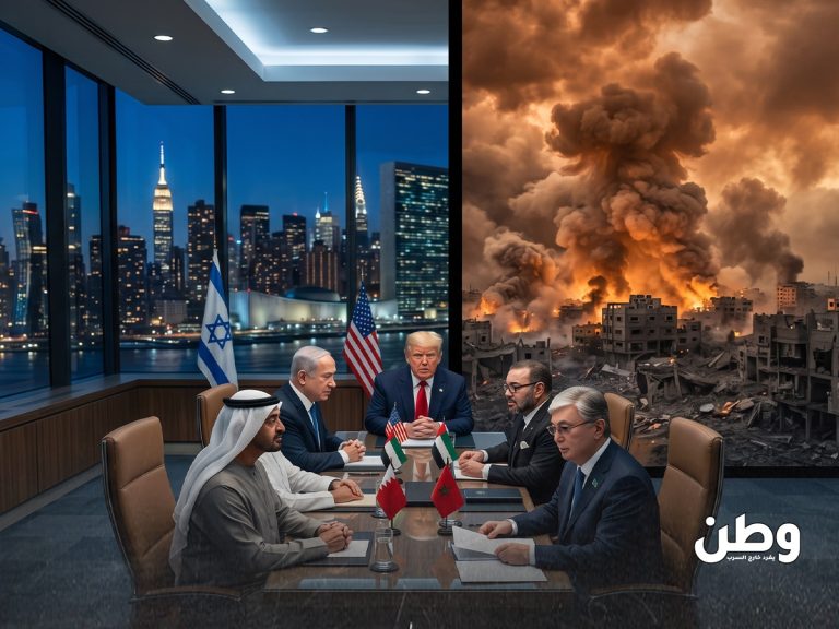 غزة تحت النار.. واتفاقيات أبراهام تعود إلى الواجهة من بوابة نيويورك وكازاخستان اجتماع جديد في نيويورك يعيد اتفاقيات أبراهام إلى الواجهة بمشاركة الإمارات والبحرين والمغرب وإسرائيل والولايات المتحدة وكازاخستان، وسط استمرار حرب غزة.