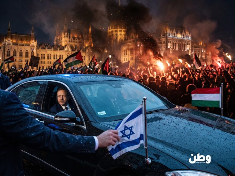 موكب هرتسوغ من دون أعلام في المجر.. تساؤلات حول الأمن وصورة إسرائيل في أوروبا أثار غياب الأعلام الإسرائيلية عن موكب إسحاق هرتسوغ خلال زيارته إلى بودابست تساؤلات حول المخاوف الأمنية، وسط استمرار الانتقادات الأوروبية للسياسات الإسرائيلية في غزة.