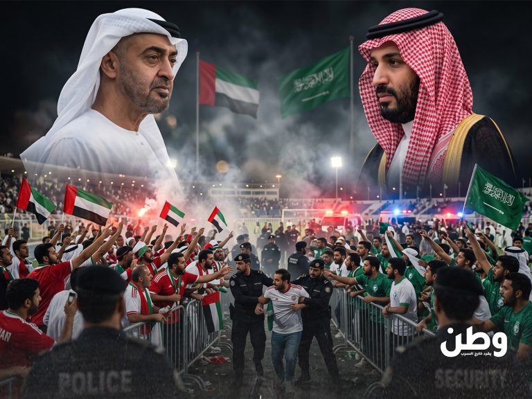 بعد خسارة الإمارات.. توتر ومشاجرات بين جماهير السعودية والإمارات في جدة مشاجرات وتوتر أعقبا نهائي خليجي 27 في جدة بعد فوز السعودية على الإمارات، وشرطة جدة تعلن اتخاذ إجراءات نظامية بحق مشاركين، وسط تداول أنباء عن مشجعين إماراتيين بين الموقوفين.