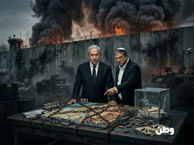 نتنياهو يصعّد في الضفة الغربية.. إغلاق الخليل وتهديدات بن غفير قبل انتخابات إسرائيل نتنياهو يشدد الإغلاق في الضفة الغربية بعد هجوم الخليل، وبن غفير يطالب بتفكيك السلطة الفلسطينية، وسط تصعيد عسكري وتهجير عائلات قبل انتخابات إسرائيل.